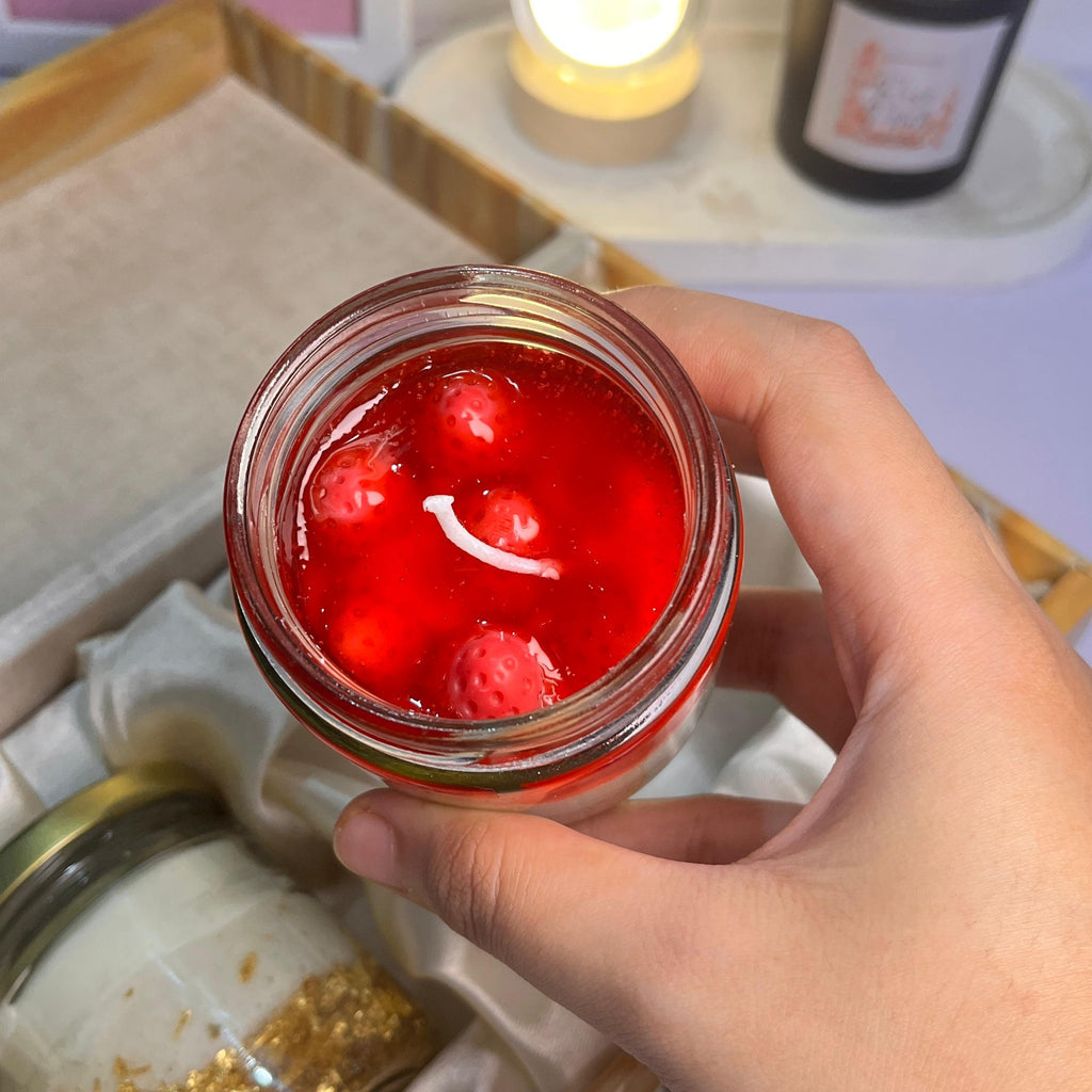 Strawberry Cheese Cake Jar