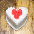 Heart Cake Candle