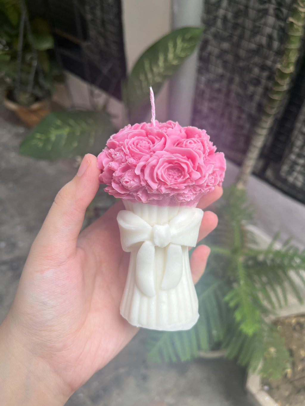 Rose Bouquet Candle